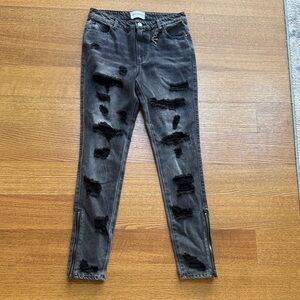 Saint Morta Distressed Skinny Jean